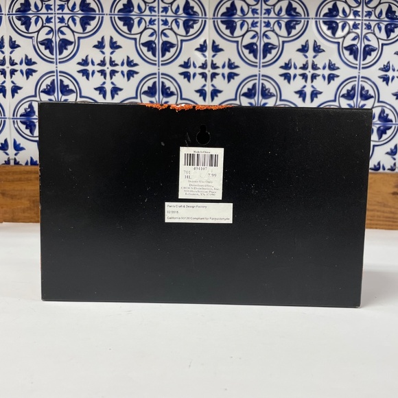 Halloween Decor Lot 5 Piece Light Up Bottles Plaques Witch Shoe Candle Holder - Picture 5 of 17